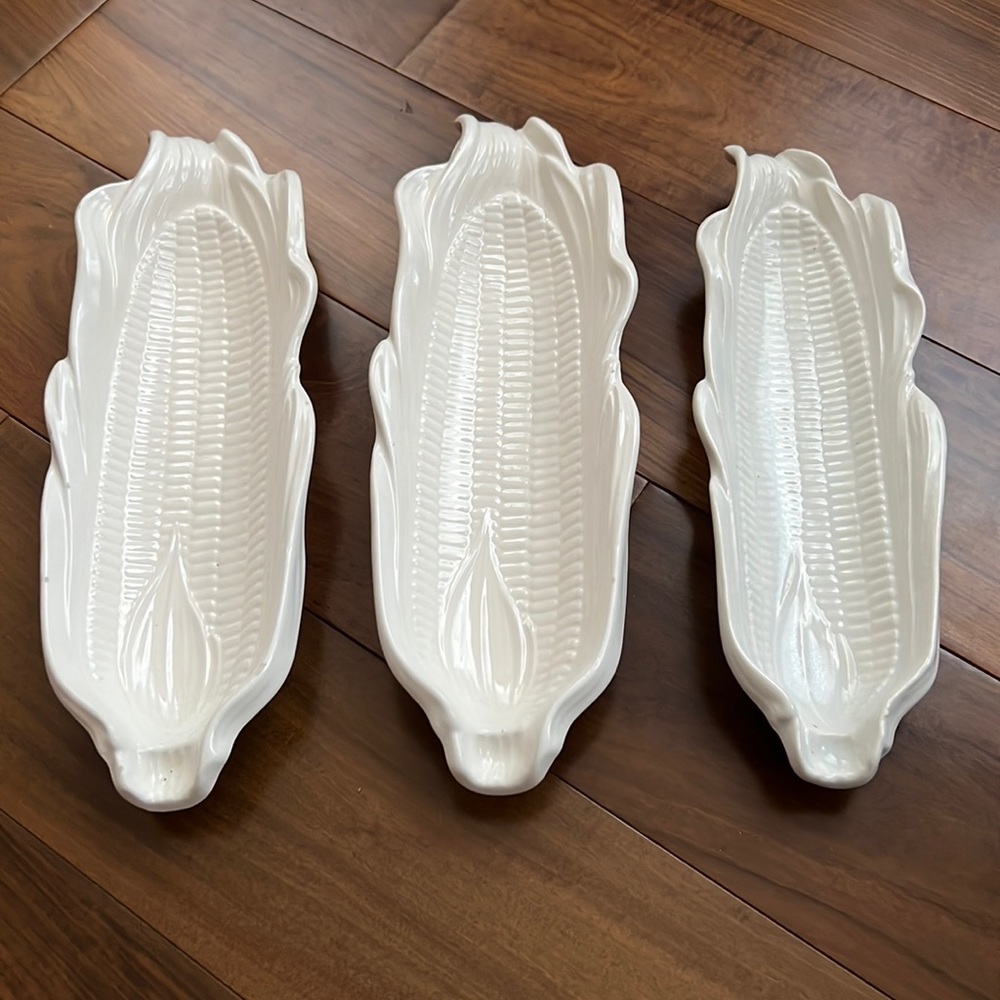Corn on cob holder dishes